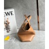 Loewe Mini Puzzle Fold Tote Bag in Tan Calfskin 895