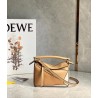 Loewe Puzzle Mini Bag In Dune/Warm Desert Calfskin 987