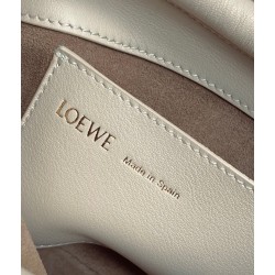 Loewe Paseo Satchel Bag in Angora Nappa Leather 015