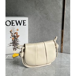 Loewe Paseo Satchel Bag in Angora Nappa Leather 015