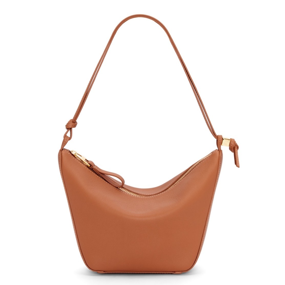 Loewe Mini Hammock Hobo Bag in Brown Calfskin  853