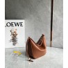 Loewe Mini Hammock Hobo Bag in Brown Calfskin  853