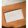 Loewe Flamenco Mini Clutch In Ash Grey Nappa Leather 601