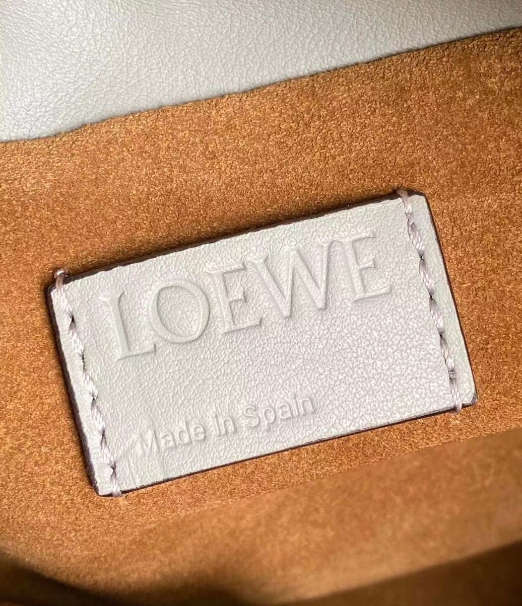 Loewe Flamenco Mini Clutch In Ash Grey Nappa Leather 601