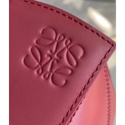 Loewe Puzzle Mini Bag In Plumrose Satin Calfskin 812