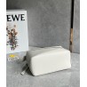 Loewe Puzzle Small Bag in White Grained Leather 403