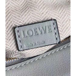 Loewe Puzzle Mini Bag In Grey/Cream/White Calfskin 205