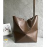 Loewe Large Puzzle Fold Tote Bag in Umber Calfskin 249