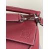 Loewe Large Puzzle Bag In Bordeaux Calfskin 324