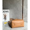 Loewe Medium Puzzle Fold Tote Bag in Tan Calfskin 132