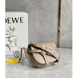 Loewe Mini Gate Dual Bag In Sand Calfskin 208