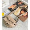 Loewe Mini Gate Dual Bag In Sand Calfskin 208