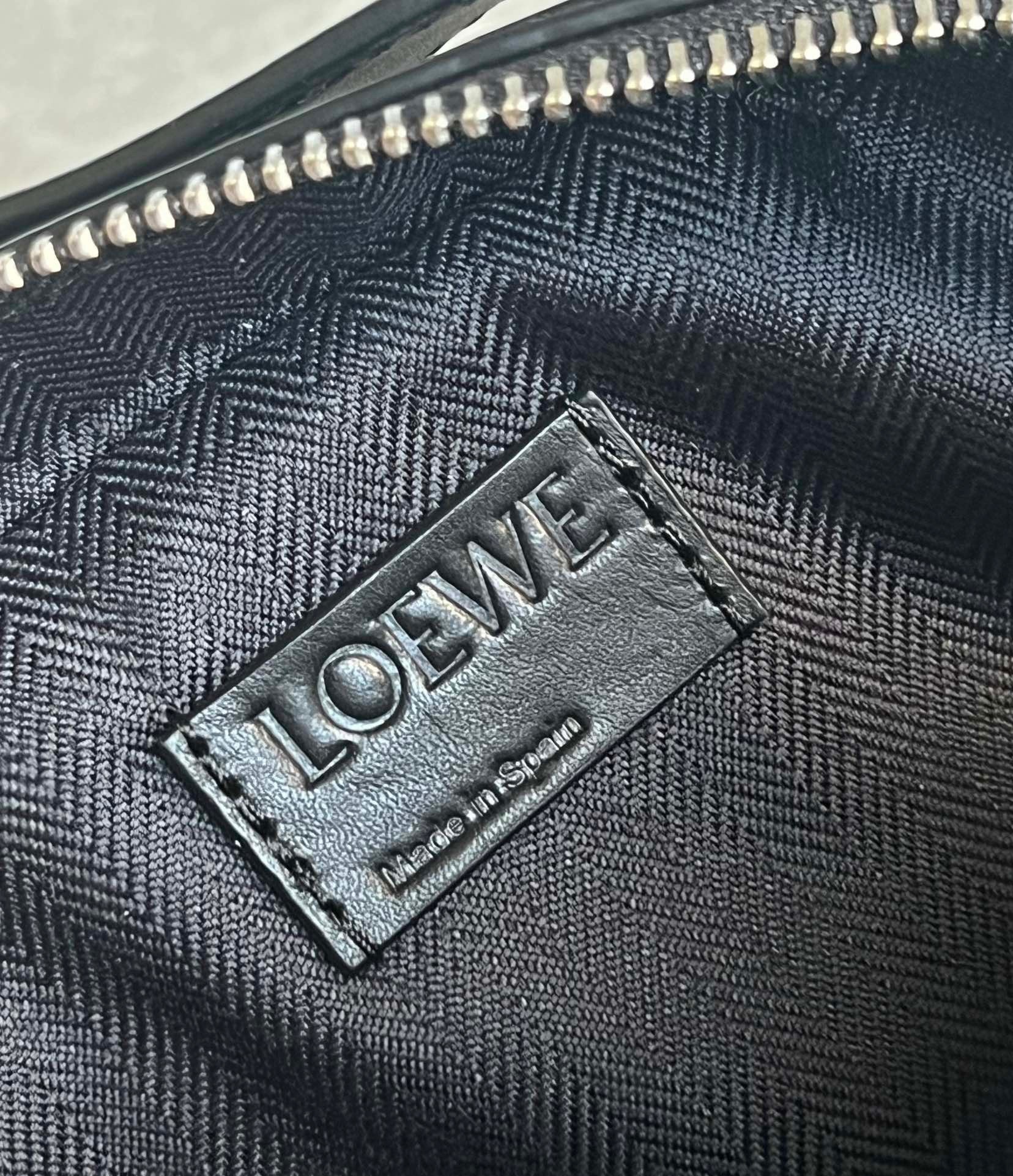 Loewe Mini Camera Crossbody Bag in Black Calfskin 231