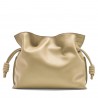 Loewe Flamenco Clutch Bag In Clay Green Calfskin 268