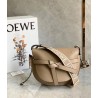 Loewe Gate Small Bag In Sand Calfskin and Jacquard 294