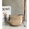 Loewe Gate Small Bag In Sand Calfskin and Jacquard 294