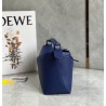 Loewe Puzzle Edge Small Bag In Deep Purple Satin Calfskin 313