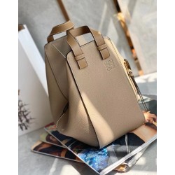 Loewe Hammock Small Bag In Sand Grained Leather 337