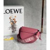 Loewe Mini Gate Dual Bag In Plumrose Calfskin 429