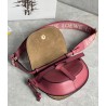 Loewe Mini Gate Dual Bag In Plumrose Calfskin 429