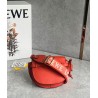 Loewe Gate Dual Mini Bag in Sunrise Orange Calfskin 518