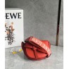 Loewe Gate Dual Mini Bag in Sunrise Orange Calfskin 518