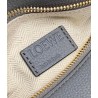 Loewe Puzzle Small Bag In Asphalt Grey Grained Leather 587