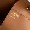 Loewe Anagram Medium Tote Bag In Jacquard and Calfskin  716