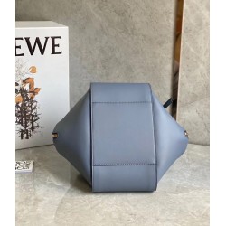 Loewe Hammock Small Bag In Atlantic Blue Calfskin 811