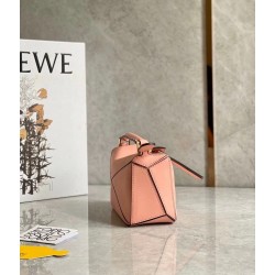 Loewe Puzzle Mini Bag In Blossom Calfskin Leather 340