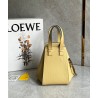 Loewe Compact Hammock Bag in Dark Butter Grained Calfskin  377