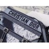 Dior Diorcamp Messenger Bag In Multicolor Tie Embroidery 594