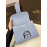 Delvaux Brillant Mini Bag in Azure Box Calf Leather 124