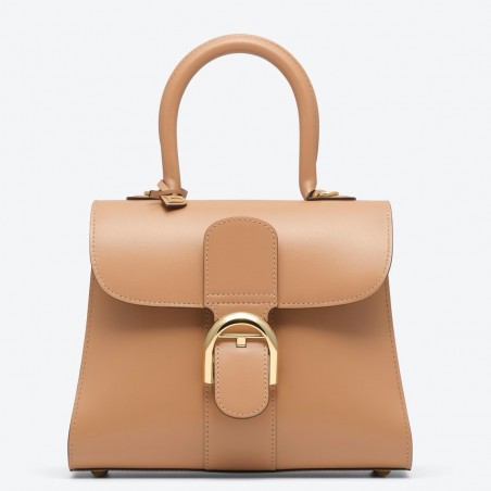 Delvaux Brillant PM Bag in Tender Beige Box Calf Leather 163