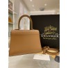 Delvaux Brillant PM Bag in Tender Beige Box Calf Leather 163