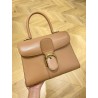 Delvaux Brillant PM Bag in Tender Beige Box Calf Leather 163