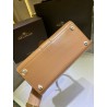 Delvaux Brillant MM Bag in Tender Beige Box Calf Leather 235