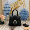 Delvaux Brillant Mini Bag in Black Rodeo Calf Leather 571