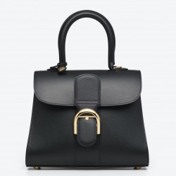 Delvaux Brillant PM Bag in Black Box Calf Leather 587
