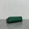 Loro Piana Extra Pocket Pouch L27 in Green Grained Leather 046