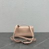 Loro Piana Extra Pocket Pouch L19 in Pink Grained Leather 097