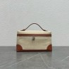 Loro Piana Extra Pocket Pouch L19 in Linen 927