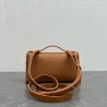 Loro Piana Extra Pocket Pouch L19 in Brown Grained Leather 952