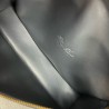 Loro Piana Extra Pocket Pouch L19 in Navy Blue Grained Leather 969