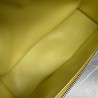 Loro Piana Extra Pocket Pouch L27 in Yellow Grained Leather 998