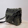 Dior Diorcamp Messenger Bag In Green Camouflage Canvas 666