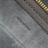 Celine Belt Nano Bag In Grey Grained Calfskin 043