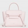 Celine Belt Nano Bag In Pale Pink Grained Calfskin 534