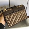 Dior 30 Montaigne Bag In Brown Oblique Jacquard Canvas 101