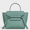 Celine Belt Nano Bag In Celadon Grained Calfskin 590